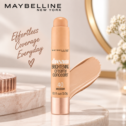 Maybelline Dream Brightening  40 Medium Under Eye Concealer Makeup