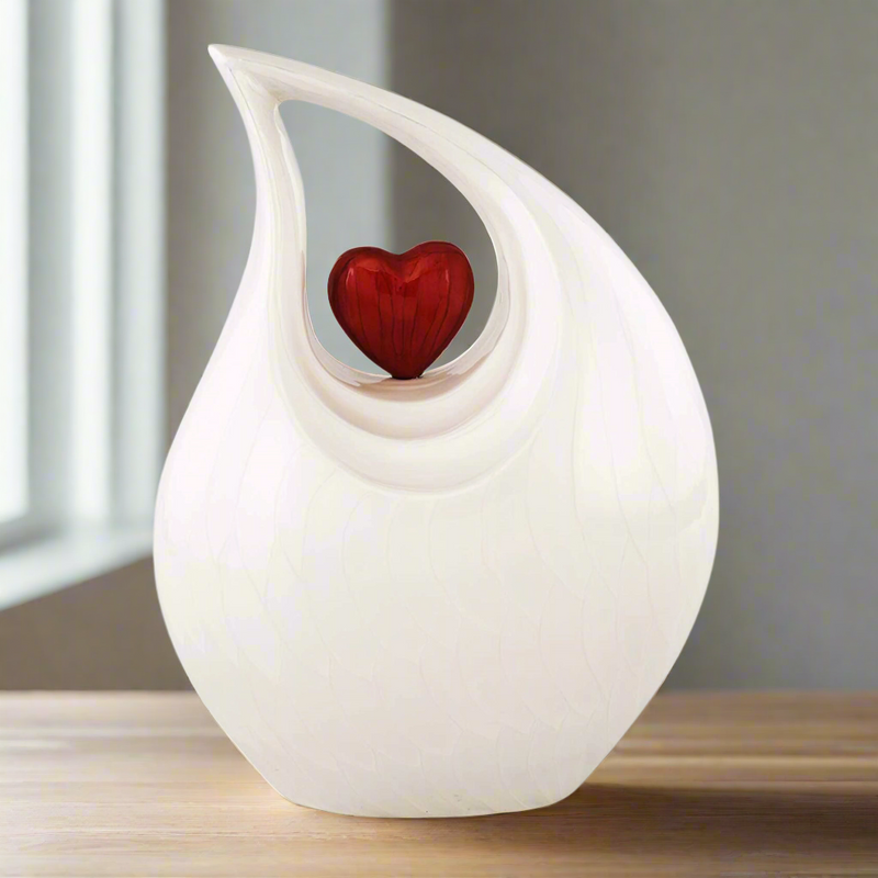 Royal Rapture Urn for ashes Memorial Funeral Cremation Teardrop Love Human Adult Child