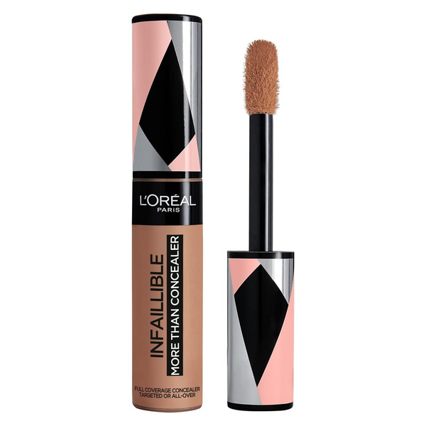 L'Oreal Paris Infallible Longwear 24HR More Than Concealer, Matte Finish, (336 Toffee)