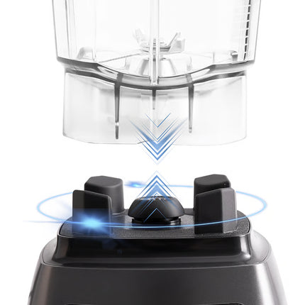 Lexical Germany 2000W Professional Blender Mixer Grinder Juicer Mixie with 2L Unbreakable Jar LED Touch Control 9 Speed Levels Pulse Function Stainless Steel Blades