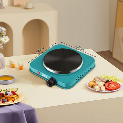 Winning Star 1000W 2000W Electric Hot Plate Single, Double Burner Cooktop Portable