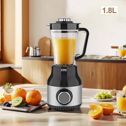 Winning Star Multifunction Blender Smoothie Maker + Grinder Stainless Steel 600W 0.95L or 900W 1.8L Blades  Pulse Function
