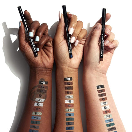NYX Professional Makeup Slim Eye Pencil Creamy Eyeliner Pencil Long Lasting Eye Makeup