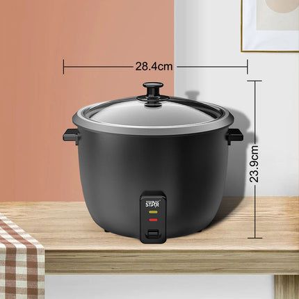 Winning Star Electric Rice Cooker Non-Stick Inner Pot Glass Lid 4L 700W 6L 1000W Automatic Keep Warm Function
