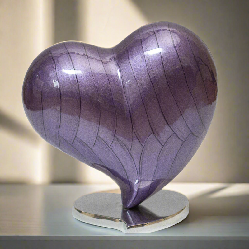 Royal Rapture Urns for ashes Memorial Funeral Cremation Adult Human Child Love Heart