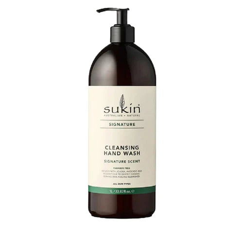 Sukin Shampoo, Conditioner & Handwash Set for Healthy Hair & Skin