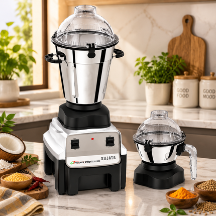 Sujata Magnapro ILG 1350W Indian Mixer Grinder with Juice Extractor 23000 RPM for Grinding Blending and Juicing