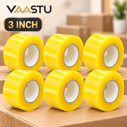 BOPP Packing Tape 100m Per Roll 55 Micron Carton Sealing Parcel Tape 1 2 3 Inch Widths Multiple Colours 1 or 6 Pack