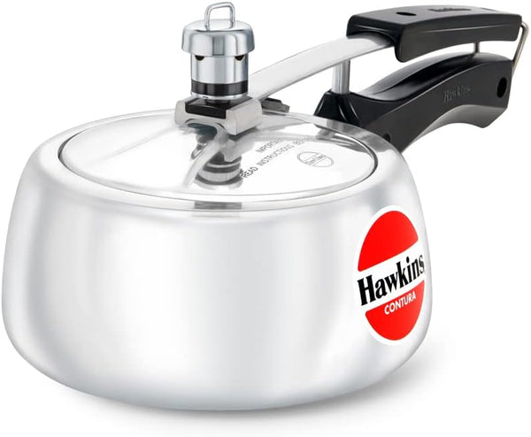 HAWKINS Contura Pressure Cooker, Small, Aluminum, Silver