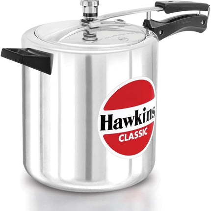 Hawkins Classic Aluminium Pressure Cooker 1.5L to 10L Silver Cooker Pressure Regulator