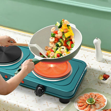 Winning Star 1000W 2000W Electric Hot Plate Single, Double Burner Cooktop Portable