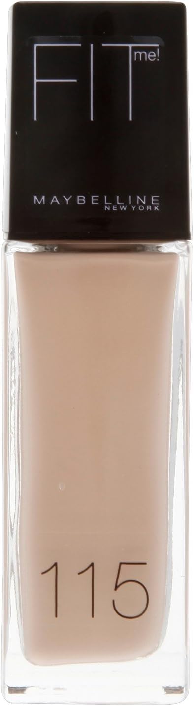 Maybelline Fit Me Liquid Foundation, 30 ml - 115 Ivory