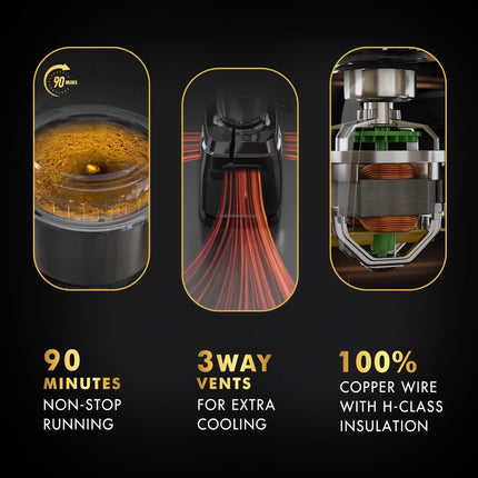 Sujata MG03 900W Indian Mixer Grinder Juice Extractor for Grinding Blending and Indian Cooking