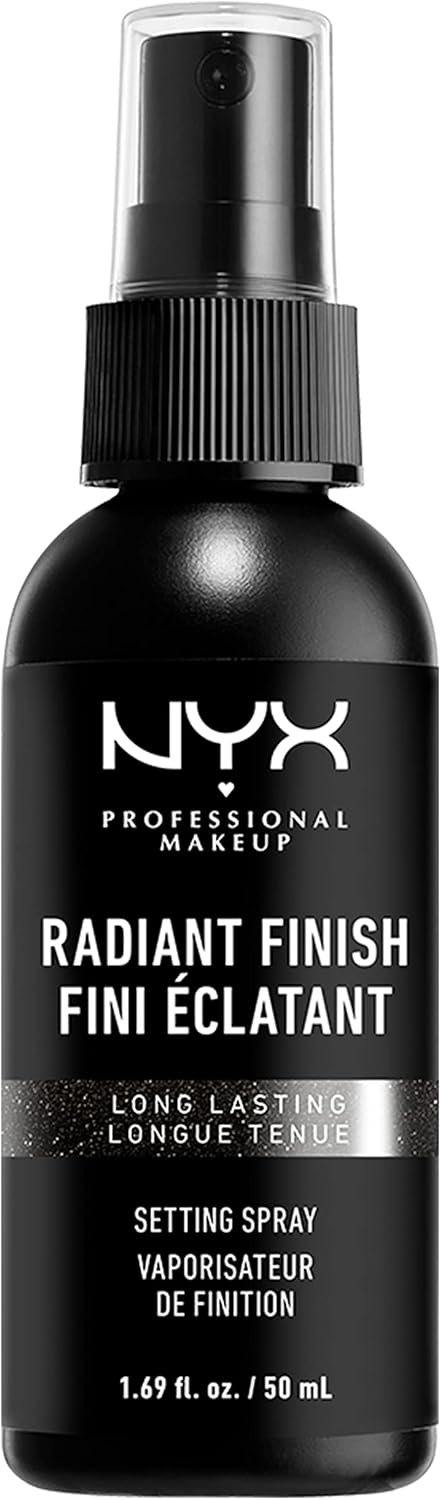 NYX Professional Makeup Setting Spray, Long Lasting Formula, Finishing Spray, Lightweight, Vegan Formula, Radiant Finish, 50 ml