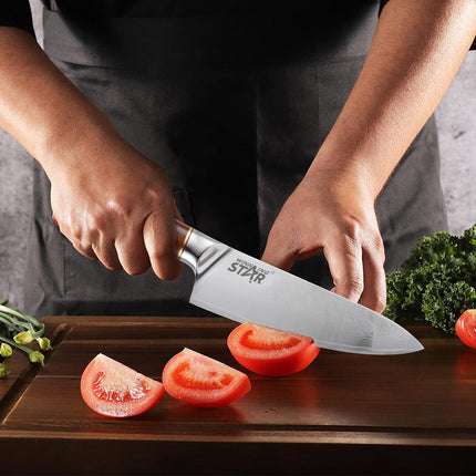 Winning Star Stainless Steel Kitchen Knife 2, 3, 5 ,7 Pcs Set Chopping Slicing Food Preparation