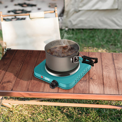 Winning Star 1000W 2000W Electric Hot Plate Single, Double Burner Cooktop Portable