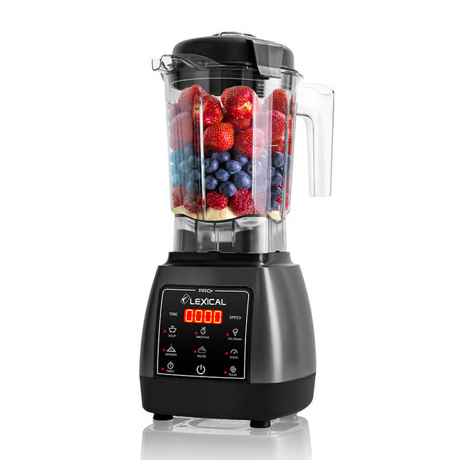 Lexical Germany 2000W Professional Blender Mixer Grinder Juicer Mixie with 2L Unbreakable Jar LED Touch Control 9 Speed Levels Pulse Function Stainless Steel Blades