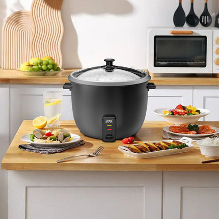 Winning Star Electric Rice Cooker Non-Stick Inner Pot Glass Lid 4L 700W 6L 1000W Automatic Keep Warm Function