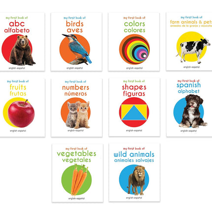Early Learning Board Books Box Set 5 10 20 Books for Babies Toddlers ABC Numbers Shapes