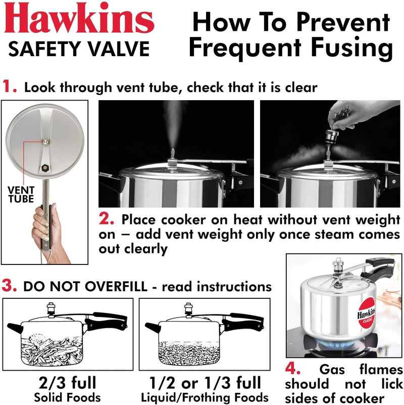 Hawkins Pressure Cooker Safety Valve