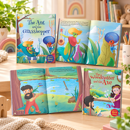 Moral Stories Book for Kids 10 Classic Bedtime Stories Values and Character Building