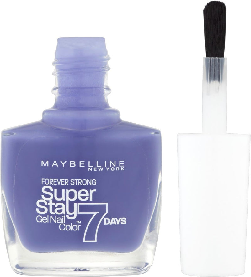 Maybelline New York Super Stay 7 Days Finish Nail Polish Forever Strong Gel Nail Polish Make Up Mint for Life/Coloured Nail Polish Ultra Strong Hold Without Uv Lamp in Bright