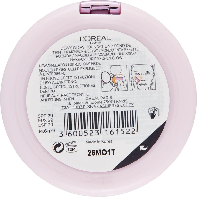 L'Oréal Nude Magique Cushion Foundation 3 Vanilla 14.6g