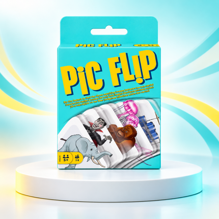 Mattel Card Games Collection UNO Flip DOS Pic Flip ICONIC Family Games
