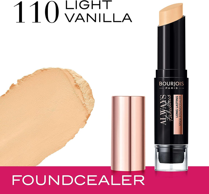 Bourjois Always Fabulous 24 Hour 2-in-1 Foundation and Concealer Stick with Blender