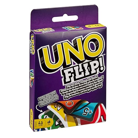 Mattel UNO FLIP card Game Multi Coloured Exciting New Twists Wild