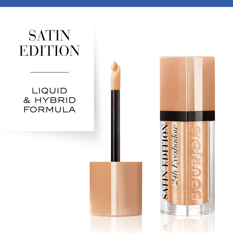 Bourjois Satin Edition 24H Creamy Long Wear Eyeshadow, 8ml  Smooth, High Pigment Finish