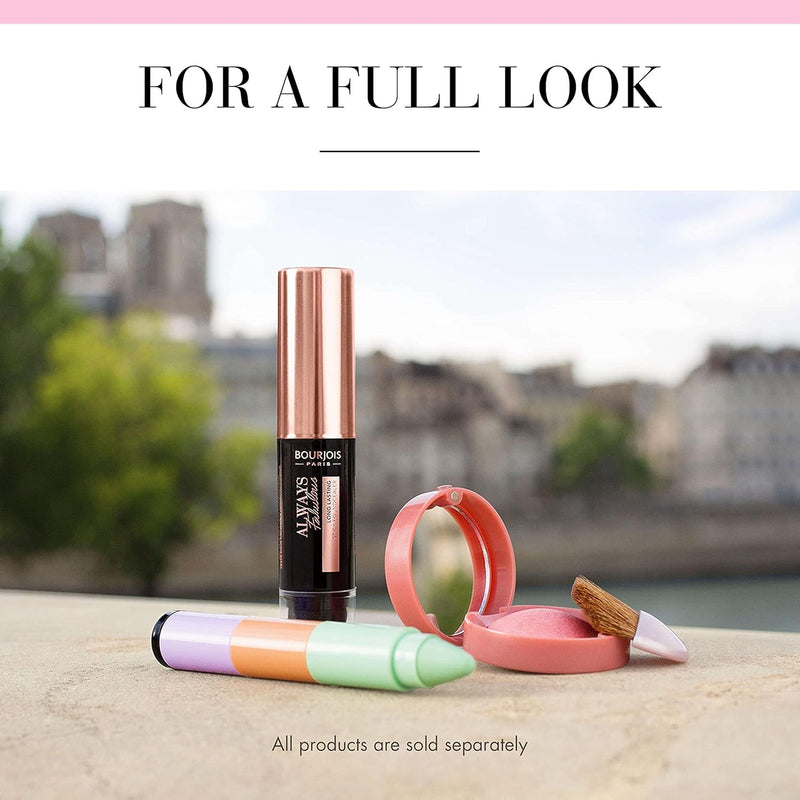 Bourjois Always Fabulous 24 Hour 2-in-1 Foundation and Concealer Stick with Blender