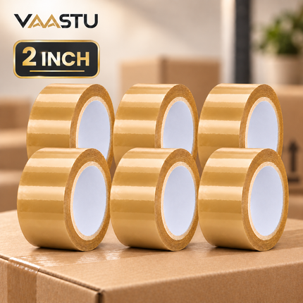 BOPP Packing Tape 100m Per Roll 55 Micron Carton Sealing Parcel Tape 1 2 3 Inch Widths Multiple Colours 1 or 6 Pack