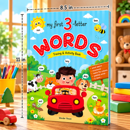 Alphabet Phonics Books for Kids 26 Book Reading Set English Sounds & Early Reading