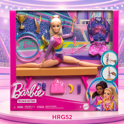 Mattel Barbie Gymnastics Dolls Fashionistas Beach Ken Chelsea Playsets Collection Toys
