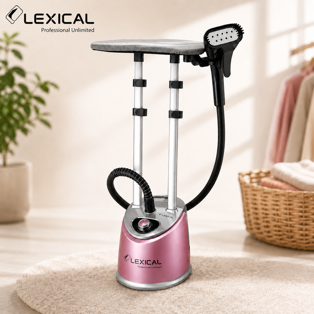 Lexical Germany Clothes Garment Steamer 2000W 3.2L Water Tank Continuous Steam