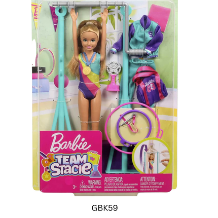 Mattel Barbie Stacie Rescue Dolls Wellness Yoga Baking Fashionistas Collection Toys