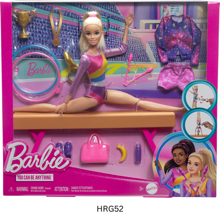 Mattel Barbie Gymnastics Dolls Fashionistas Beach Ken Chelsea Playsets Collection Toys