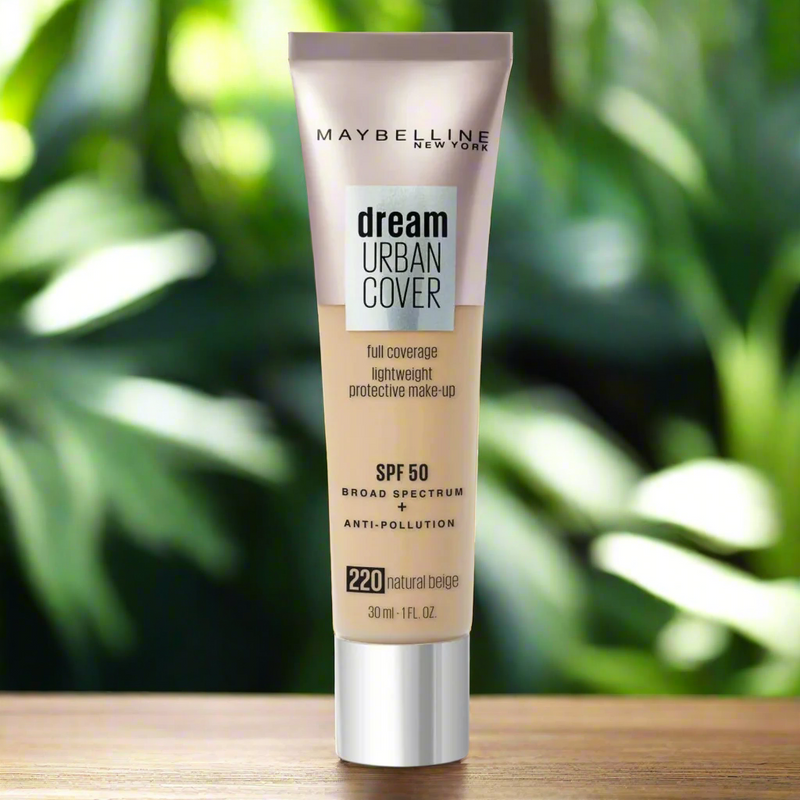 Maybelline New York Dream Cover Foundation Flawless Coverage for Urban Skin