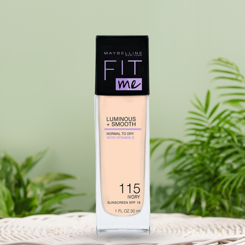 Maybelline Fit Me Liquid Foundation, 30 ml - 115 Ivory