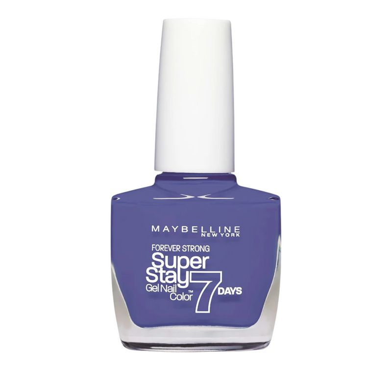 Maybelline New York Super Stay 7 Days Finish Nail Polish Forever Strong Gel Nail Polish Make Up Mint for Life/Coloured Nail Polish Ultra Strong Hold Without Uv Lamp in Bright