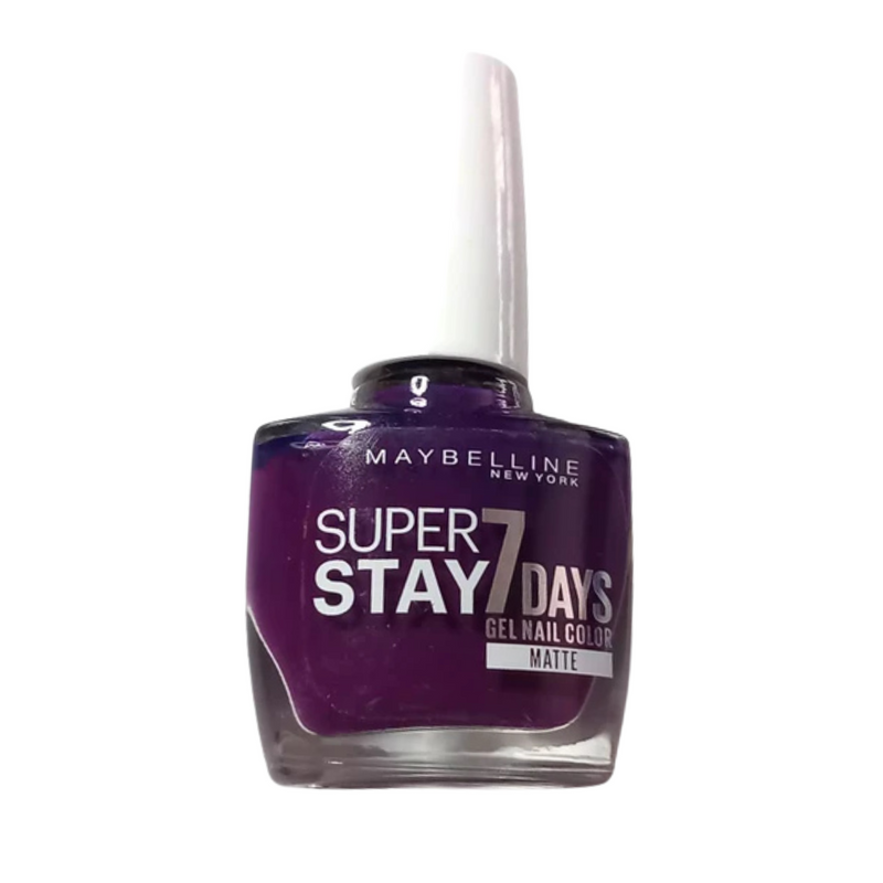 Maybelline New York Super Stay 7 Days Finish Nail Polish Forever Strong Gel Nail Polish Make Up Mint for Life/Coloured Nail Polish Ultra Strong Hold Without Uv Lamp in Bright