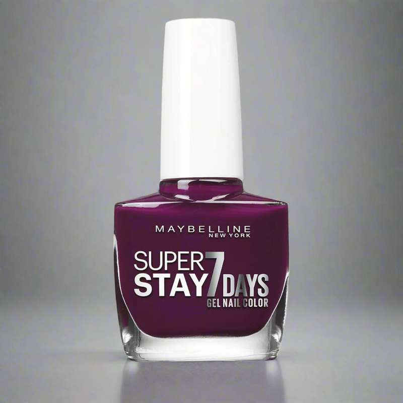 Maybelline New York Super Stay 7 Days Finish Nail Polish Forever Strong Gel Nail Polish Make Up Mint for Life/Coloured Nail Polish Ultra Strong Hold Without Uv Lamp in Bright