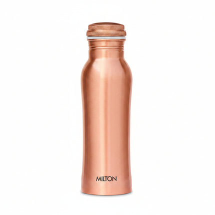 Milton Copper Water Bottle 950ml Leak Proof BPA Free Ayurvedic Fridge Bottle