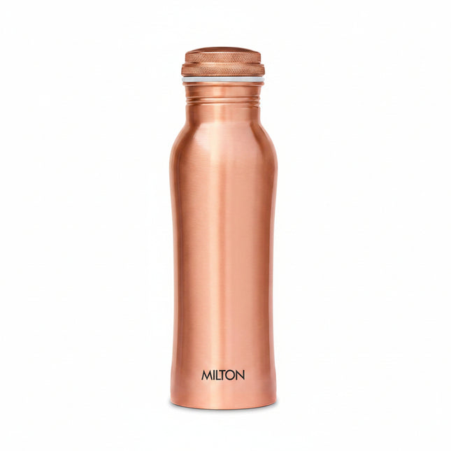 Milton Copper Water Bottle 950ml Leak Proof BPA Free Ayurvedic Fridge Bottle