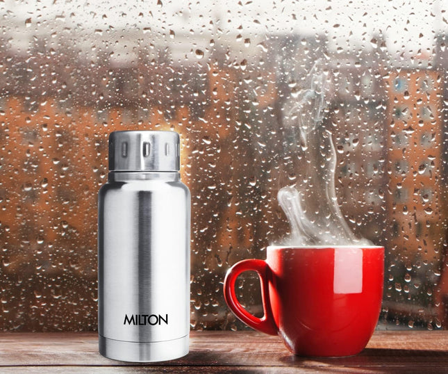 Milton Elfin 160ml Vacuum Insulated Flask Stainless Steel Mini Hot Cold Thermos Bottle Leak Proof Water Travel Office