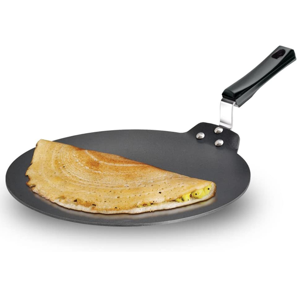 Hawkins Futura Hawkins Q28 Non-stick Flat Dosa Tava Griddle, 11-inch