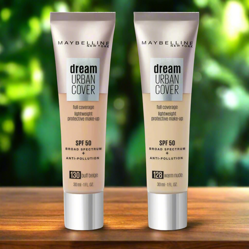 Maybelline New York Dream Cover Foundation Flawless Coverage for Urban Skin