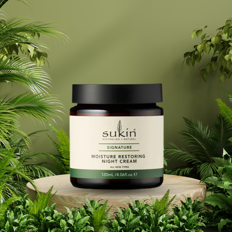 Sukin Organics Moisture Restoring Night Cream, 4.06 Fl. Oz.