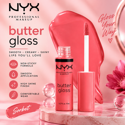 NYX Professional Makeup Lip Makeup Collection Smooth Whip Matte Lip Cream & This Is Milky Gloss